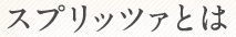 スプリッツァとは